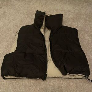 Zara Reversible Mini Puffer Vest